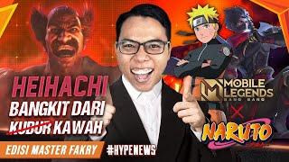 Heihachi Bangkit dari Kubur, Bocoran MLBB X Naruto, Google Chrome Pencuri Data