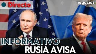 INFORMATIVO: Rusia advierte contra viajes a EEUU, Trump tiene prisa en Ucrania e Irán avisa a Israel