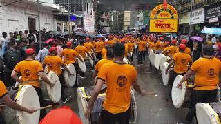 Morya Dhol Tasha Pathak | Maval Puneri Dhol | Goosebumps | Kalachowki Cha Mahaganpati Aagman 2023 |