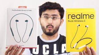 Comparing Realme Buds Wireless 3 Vs Oneplus Bullet Wireless Z2 ANC Neckband