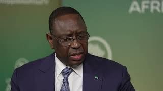 Interview with Macky Sall, President of Senegal