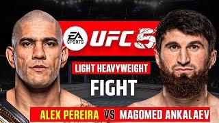 Alex Pereira vs. Magomed Ankalaev | EA Sports UFC 5 Light Heavyweight Fight!