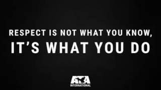 Respect is More than Knowledge | ATA International