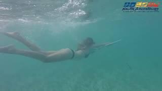 Cancun Subwing duet of Russian mermaids