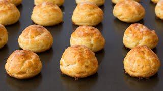 Gougères, los profiteroles de queso