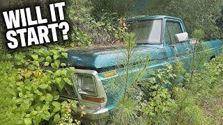 Will It Start? Abandoned 1979 F250 4x4 RANGER