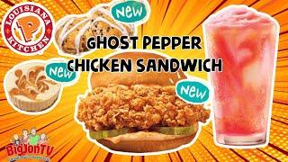 New Ghost Pepper Chicken Sandwich & More! At Popeyes