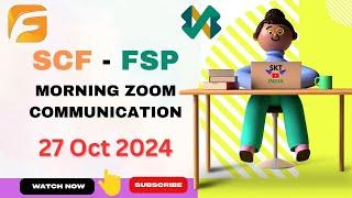 SCF FSP Morning Zoom Communication