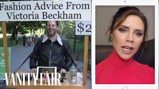 Victoria Beckham Gives Strangers Fashion Advice for $2 in Central Park | Vanity Fair