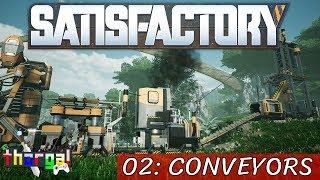 Satisfactory Let's Play - #2 Conveyor Automation