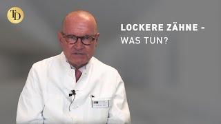 Parodontitis: Was kann man tun, wenn Zähne schon locker sind?