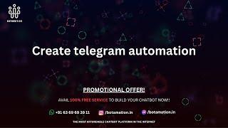 How to create telegram automation