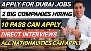 Dubai Jobs 2023 Apply Online