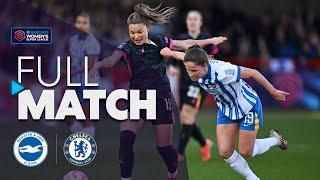 Full Match: Brighton & Hove Albion v Chelsea | Barclays WSL 2024-25