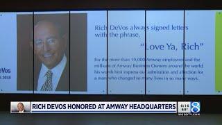 Flyover ushers in final Amway trip for Rich DeVos