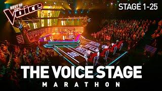 The Voice Stage Marathon | Part 1 | Stage 1-25