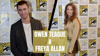 Interview With Freya Allan And Owen Teague At SDCC 2024