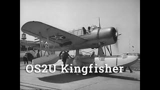 Vought OS2U Kingfisher Floatplane In Flight