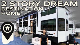 The ULTIMATE 2 Story Destination Trailer | 2023 Wildwood Grand Lodge 42VIEW by Forest River