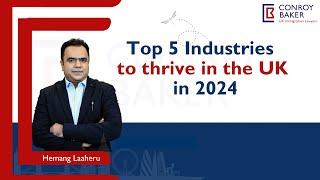 Top 5 Industries Thriving in the UK in 2024|| What are the Best Businesses to Start in the UK?