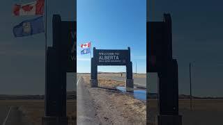 welcome to Alberta #canada #treveling #awesomeness