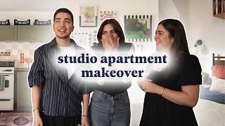 *EXTREME TRANSFORMATION* 250 Sq Ft Studio Apartment Makeover