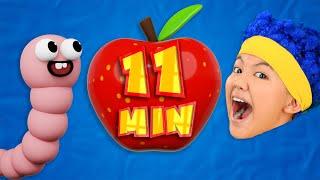 Om-Nom-Nom with Mini DB + MORE D Billions Kids Songs