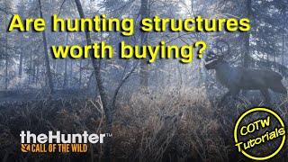 theHunter  Call of the Wild - Are hunting structures worth buying?