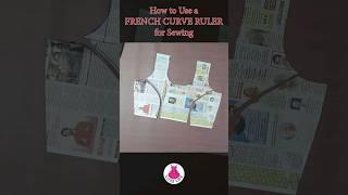    How to Use a French Curve Ruler for Sewing  #cuttingandstitching #luxelife