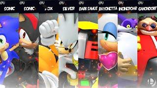 SSBU - Sonic Character Battle