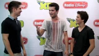 Billy Unger and Spencer Boldman at Radio Disney Live