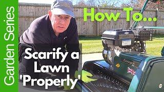 The Step by Step Guide to Scarifying your Lawn