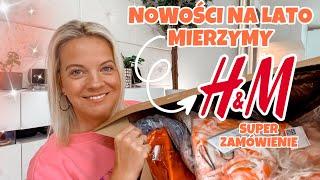 H&M MIERZYMY NOWOŚCI NA LATO | SUPER ZAMÓWIENIE | SUKIENKI BLUZKI TOREBKI SPODNIE | HAUL | VLOG UK