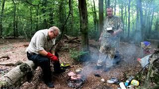 Breakfast in the Woods, Open Fire Cooking