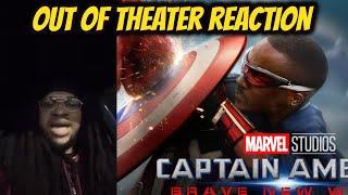 Captain America Brave New World!!! OUT OF THEATER REACTION!!!