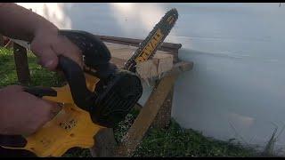 Аккумуляторная цепная пила DeWALT XR 18 В DCM565N