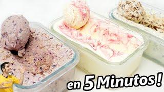 POSTRE de YOGUR muy RÁPIDO de hacer y SÚPER FÁCIL, HELADO CASERO CREMOSO Receta CAPRICHO  # 735