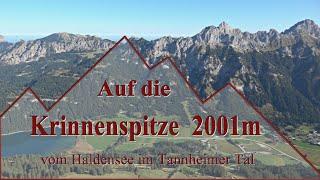 Vom Haldensee zur Krinnenspitze 2001m