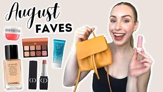 AUGUST FAVORITES! | Summer Travel Makeup | CHANEL, DIOR, VISEART, FENDI, MANSUR GAVRIEL (2022)