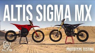 Altis Sigma MX Prototype Electric Dirt Bike