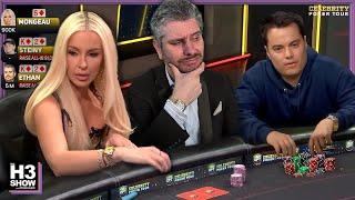 Ethan Plays In The Celebrity Poker Tour LIVE - H3 Show #41