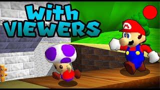 Mario 64 Tag with VIEWERS | Majora's Mask after!