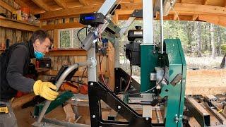 Upgrading Our SAWMILL - Trying New TECHNOLOGY On Our Woodland Mills HM130 Max Sawmill