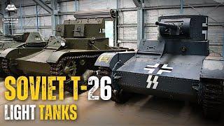 The OLDEST TANK at AusArmour: The Soviet T-26 (plus captured B variant!)