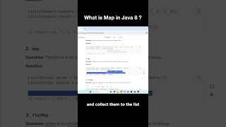 What is Map in Java 8 | Code Decode | Java 8 Interview Question and Answers