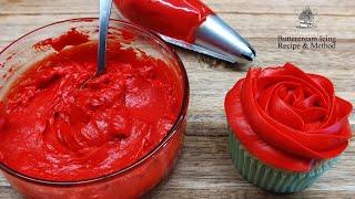Buttercream Icing Recipe / How to make Perfect but EASY Buttercream Frosting