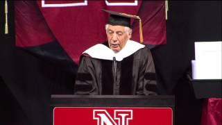 Dr. M. Ishaq Nadiri Delivers 2015 Undergraduate Student Commencement Address