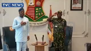 Chief of Army Staff Visits Gov. Seyi Makinde