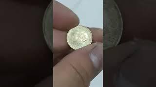 Rare 5 Golden Swiss Coin