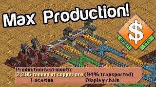 Boost Your Industry Production and Station Ratings (OpenTTD Game Mechanics 01)